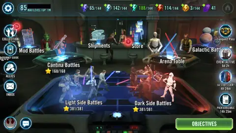 Скриншот игры Star Wars: Galaxy of Heroes (2015), кадр 3