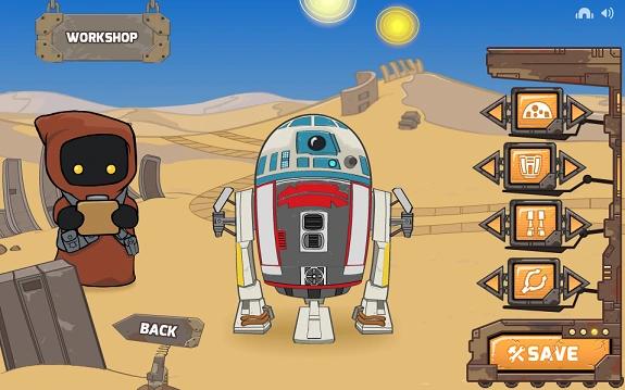 Скриншот игры Jawa Junkyard: Droids (2012), кадр 1