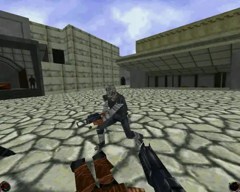 Скриншот игры Star Wars: Jedi Knight: Dark Forces II (PC, 1997), кадр 4