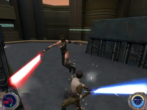 Скриншот игры Star Wars: Jedi Knight II: Jedi Outcast (PC, 2002), кадр 4