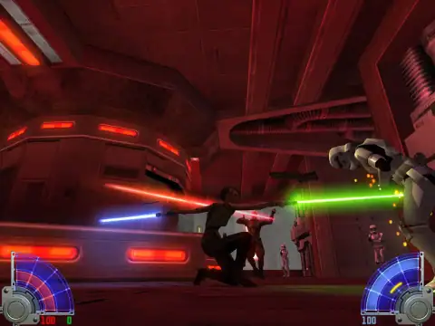 Скриншот игры Star Wars: Jedi Knight: Jedi Academy (PC, 2003), кадр 1