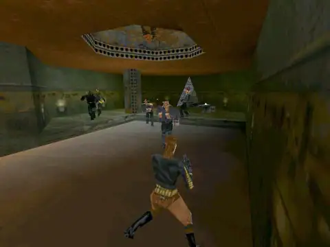 Скриншот игры Star Wars: Jedi Knight: Mysteries of the Sith (PC, 1998), кадр 2