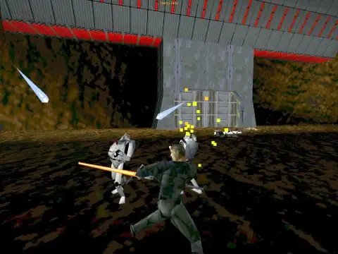 Скриншот игры Star Wars: Jedi Knight: Mysteries of the Sith (PC, 1998), кадр 3