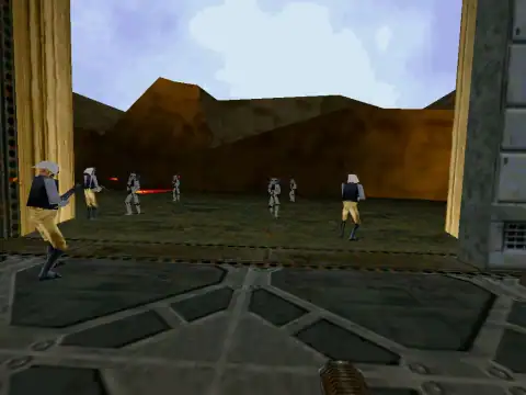 Скриншот игры Star Wars: Jedi Knight: Mysteries of the Sith (PC, 1998), кадр 5