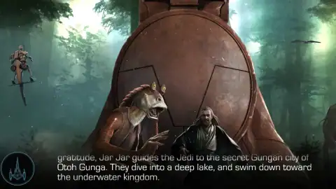 Скриншот игры Star Wars Journeys: Beginnings (2014), кадр 1