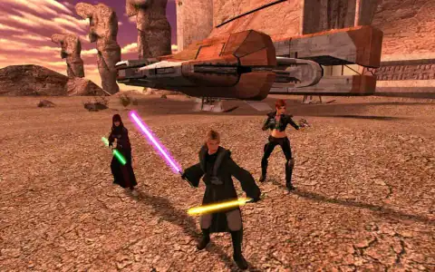 Скриншот игры Star Wars: Knights of the Old Republic II: The Sith Lords (PC, 2004), кадр 2