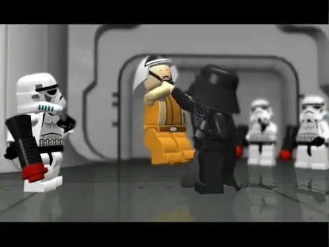 Скриншот игры LEGO Star Wars: The Complete Saga (PC, 2007), кадр 2