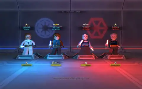 Скриншот игры LEGO Star Wars: The Quest for R2-D2 (video game) (2009), кадр 2