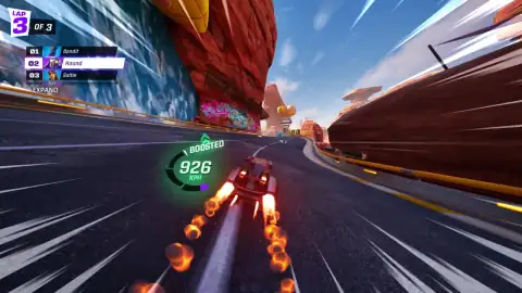 Скриншот игры Rocket Racing (2023), кадр 1