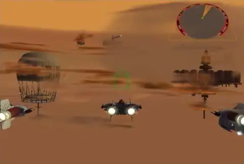 Скриншот игры Star Wars: Rogue Squadron II: Rogue Leader (2001), кадр 3