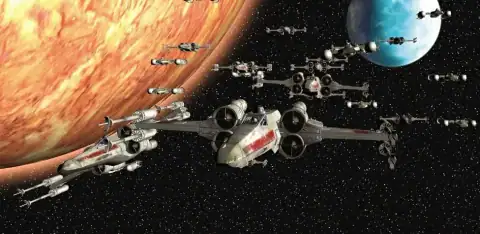 Скриншот игры Star Wars: Rogue Squadron II: Rogue Leader (2001), кадр 4