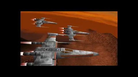 Скриншот игры Star Wars: Rogue Squadron (video game) (PC, 1998), кадр 1