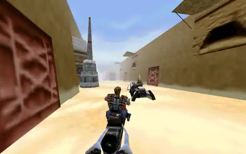 Скриншот игры Star Wars: Shadows of the Empire (video game) (PC, 1996), кадр 2