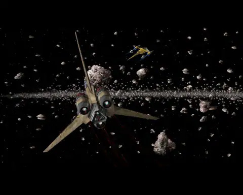 Скриншот игры Star Wars: Starfighter (video game) (PC, 2001), кадр 3