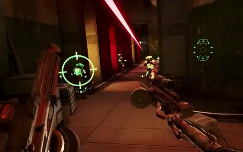 Скриншот игры Star Wars: Tales from the Galaxy's Edge – Last Call (2021), кадр 1