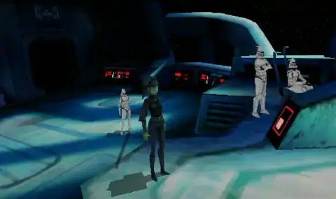 Скриншот игры Star Wars: The Clone Wars: Jedi Alliance (2008), кадр 2