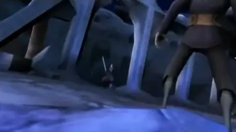 Скриншот игры Star Wars: The Clone Wars: Lightsaber Duels (2008), кадр 4