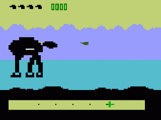Скриншот игры Star Wars: The Empire Strikes Back (1982 video game) (Intellivision, 1982), кадр 1