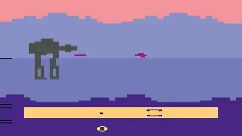Скриншот игры Star Wars: The Empire Strikes Back (1982 video game) (1982), кадр 2