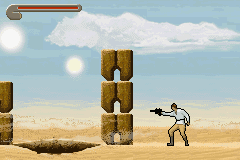 Скриншот игры Star Wars Trilogy: Apprentice of the Force (Game Boy Advance, 2004), кадр 1