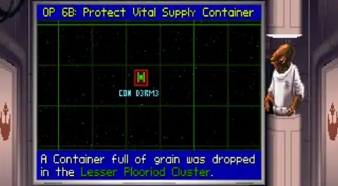 Скриншот игры Star Wars: X-Wing Tour of Duty: Imperial Pursuit (1993), кадр 1
