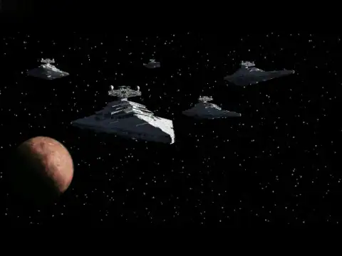 Скриншот игры Star Wars: X-Wing vs. TIE Fighter (PC, 1997), кадр 1
