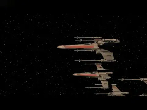 Скриншот игры Star Wars: X-Wing vs. TIE Fighter (PC, 1997), кадр 3