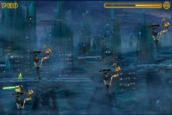 Скриншот игры Yoda Battle Slash (2010), кадр 1