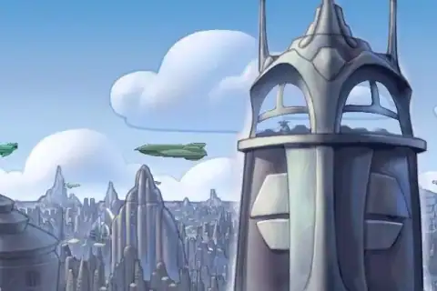 Скриншот игры Star Wars: Yoda's Challenge Activity Center (1999), кадр 4