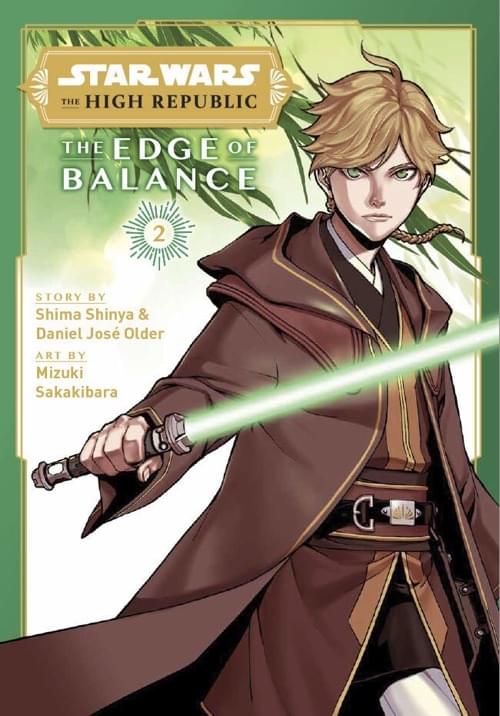 Обложка: The Edge of Balance, Vol. 2, Сима Синъя и Дэниел Хосе Олдер (текст), Мидзуки Сакакибара (рисунок)
