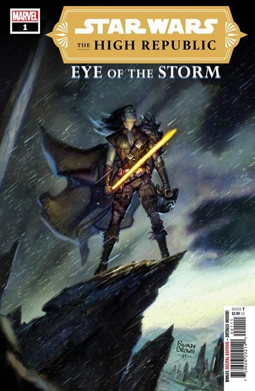 Обложка: The High Republic — Eye of the Storm, Чарльз Соул (текст), Гильермо Санна (рисунок)