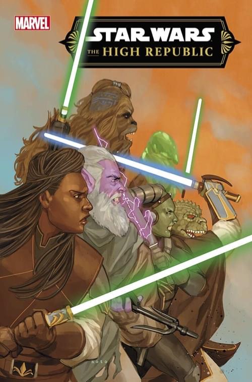Обложка: The High Republic — Fear of the Jedi, Каван Скотт (текст), Марика Креста (рисунок)